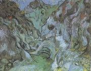 Vincent Van Gogh Les Peiroulets Ravine (nn04) oil